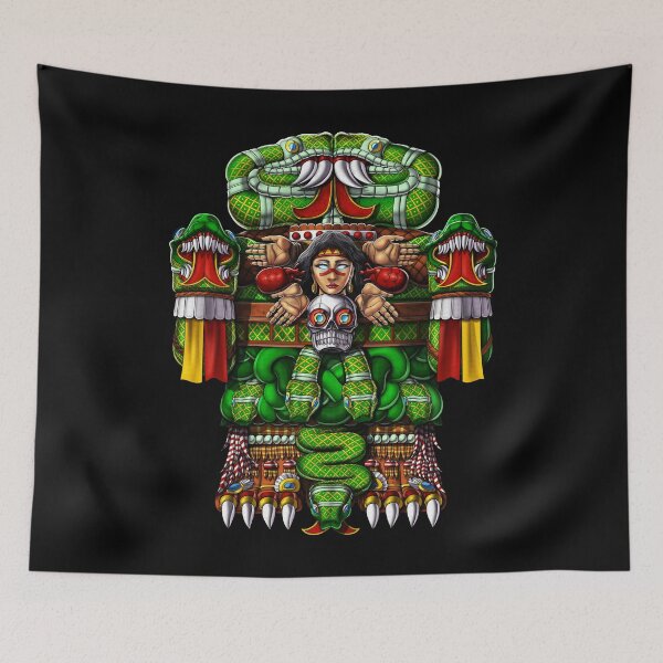 Item preview, Aztec Goddess Coatlicue designed and sold by underheaven.