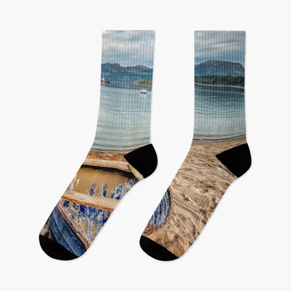Item preview, Boat Morfa Nefyn Beach Llyn Peninsula Wales designed and sold by AJEvans.