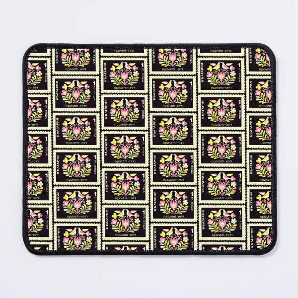 Item preview, bulgarian folk art stamp designed and sold by tarmacprints.