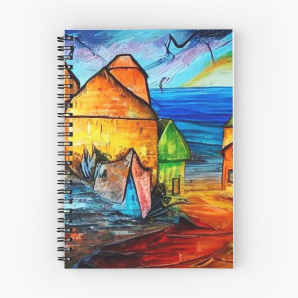 Item preview, Village on the coast 2 designed and sold by George Hutton Hunter.