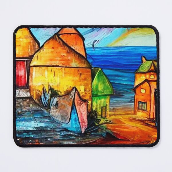 Item preview, Village on the coast 2 designed and sold by George Hutton Hunter.