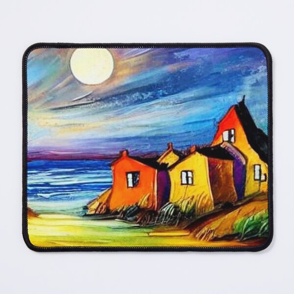 Item preview, Village on the coast 3 designed and sold by George Hutton Hunter.