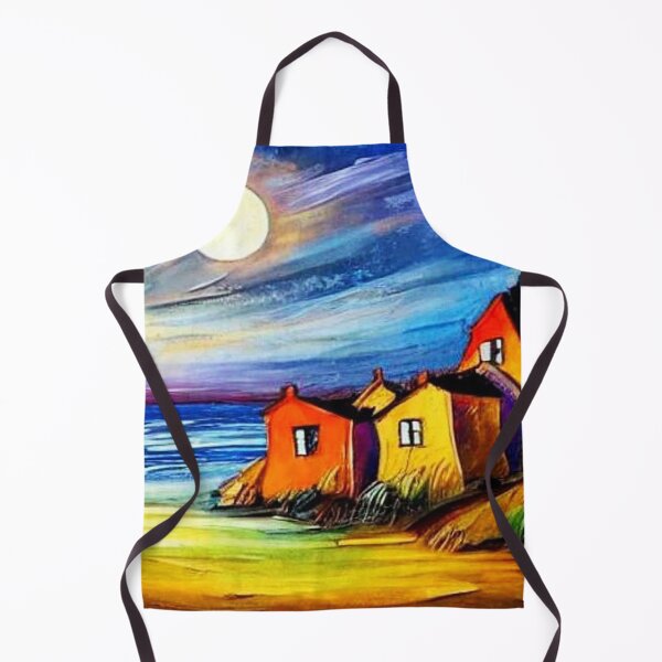 Item preview, Village on the coast 3 designed and sold by George Hutton Hunter.