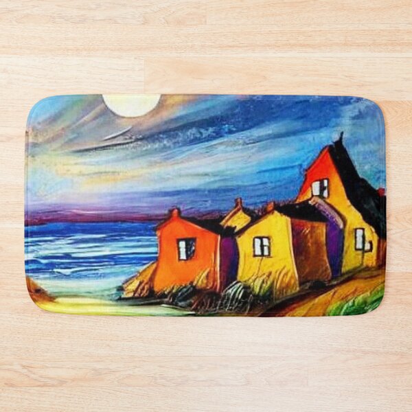 Item preview, Village on the coast 3 designed and sold by George Hutton Hunter.