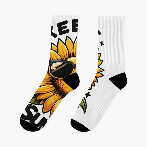 Item preview, Happy sunflower with sunglasses designed and sold by LongIslandDesgn.