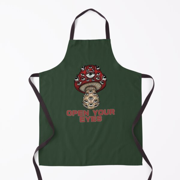 Item preview, OPEN YOUR EYES. TRIPPY MUSHROOM COOL DESIGN designed and sold by La Loca.