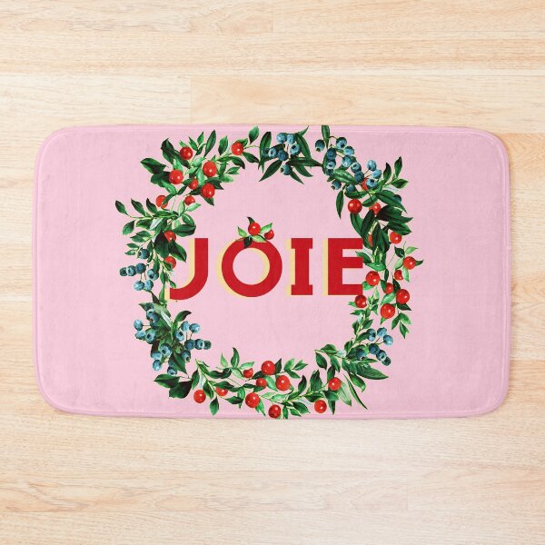 Item preview, Pink Christmas Elegant Retro Vintage Berry Wreath  designed and sold by tanjica.