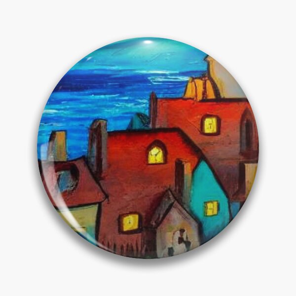 Item preview, Village on the coast 4 designed and sold by George Hutton Hunter.