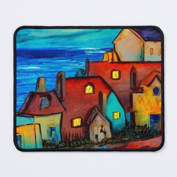 Item preview, Village on the coast 4 designed and sold by George Hutton Hunter.
