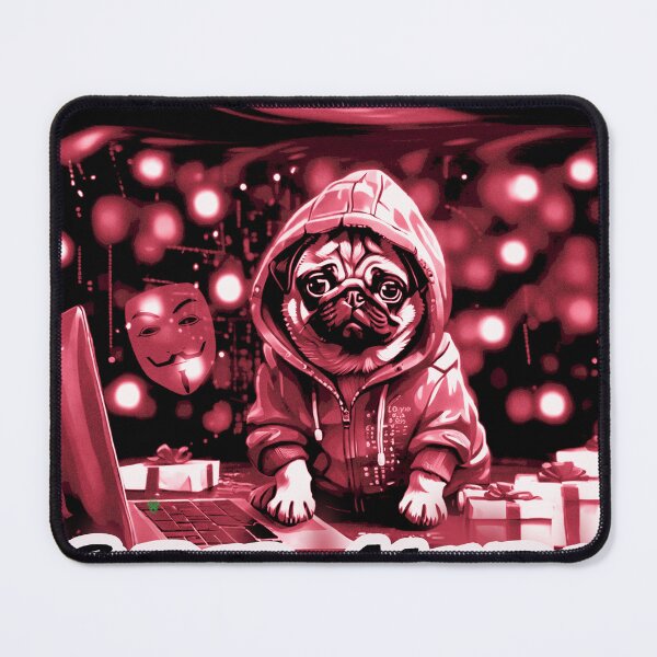 Item preview, Pug HAPPY HOLIDAYS 66 CYBER MONDAY PUGGY HOLIDAYS designed and sold by RedBluffTraders.
