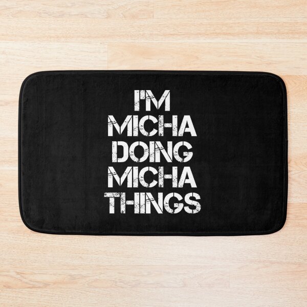 Item preview, Micha Name - Micha Doing Micha Things designed and sold by LindenAverhart3.