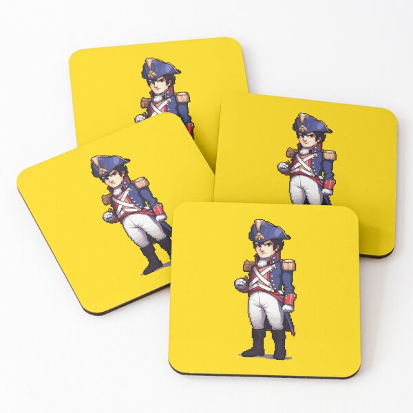 Item preview, Napoleon Bonaparte Pixel Art - 1980's Video Game Style designed and sold by ShobulousStudio.