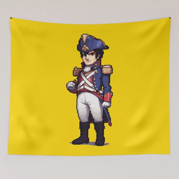 Item preview, Napoleon Bonaparte Pixel Art - 1980's Video Game Style designed and sold by ShobulousStudio.