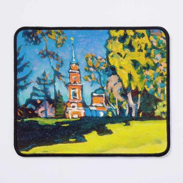 Item preview, HD. Red church, by Wassily Kandinsky designed and sold by MINDTHECHERRY.