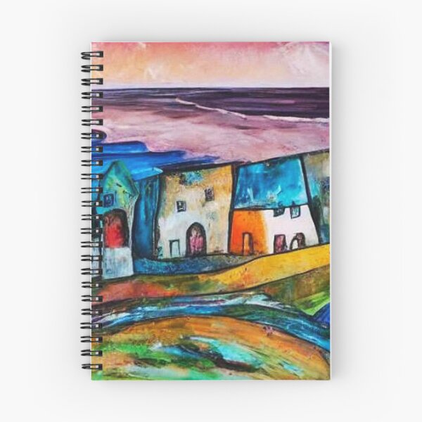 Item preview, Village on the coast 5 designed and sold by George Hutton Hunter.