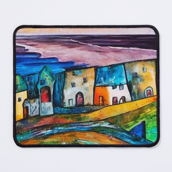 Item preview, Village on the coast 5 designed and sold by George Hutton Hunter.