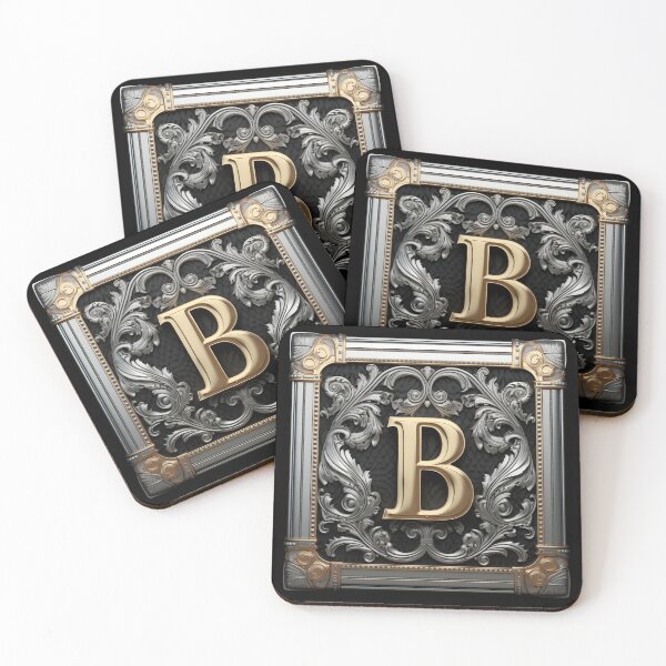Item preview, MONOGRAM LETTER B - ELEGANT STYLE designed and sold by philevera.