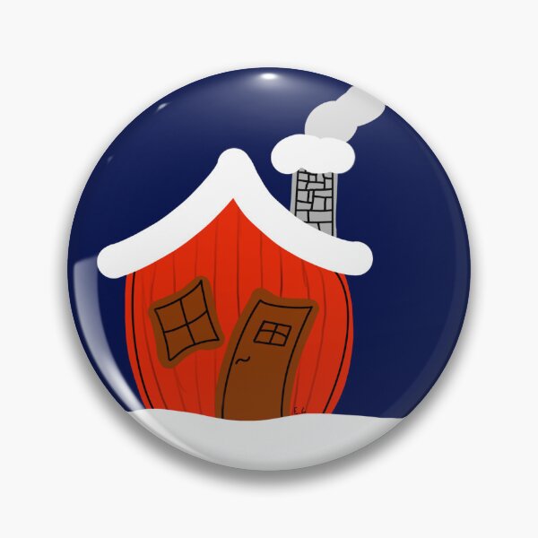 Item preview, Swedish log cabin in the winter designed and sold by EmelieArt.