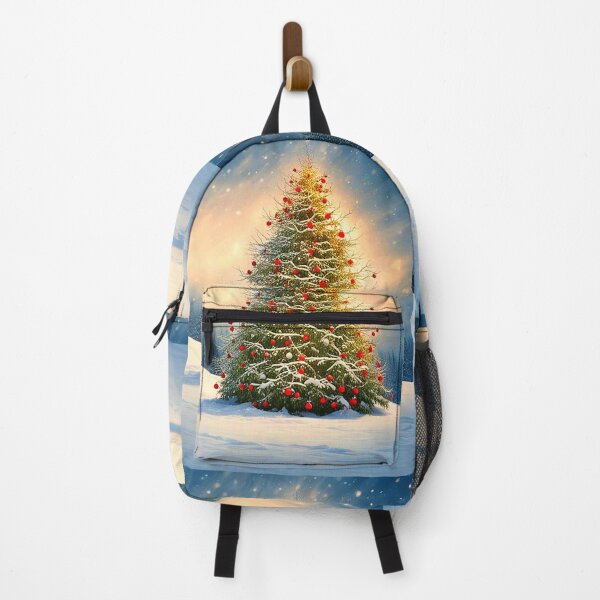 Item preview, Lighted Yule Tree In The Snow designed and sold by Earth Nature Creations.