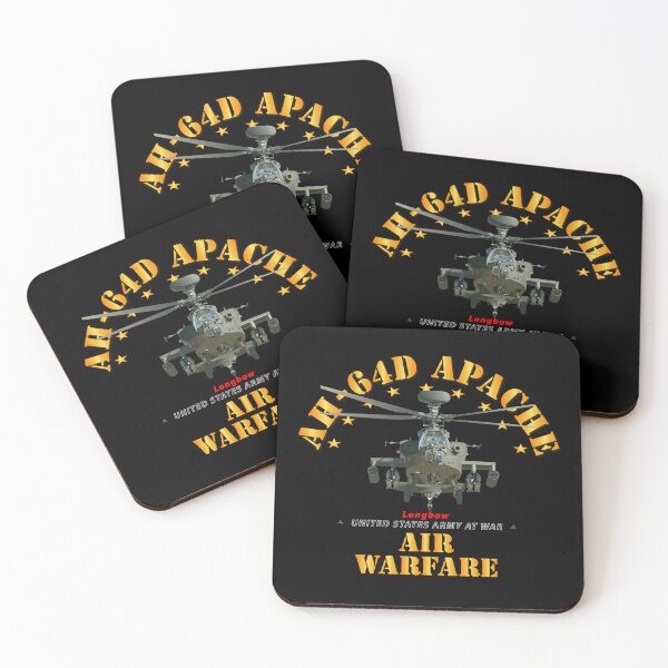 Item preview, Army - AH-64D Apache Longbow - Air Warfare designed and sold by Military Insignia Products.