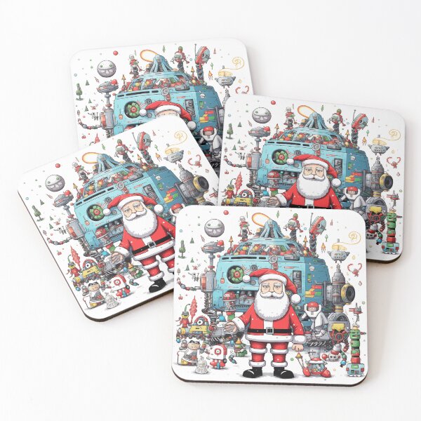 Item preview, Santa Claus & Cyberpunk 6 designed and sold by marrychou.