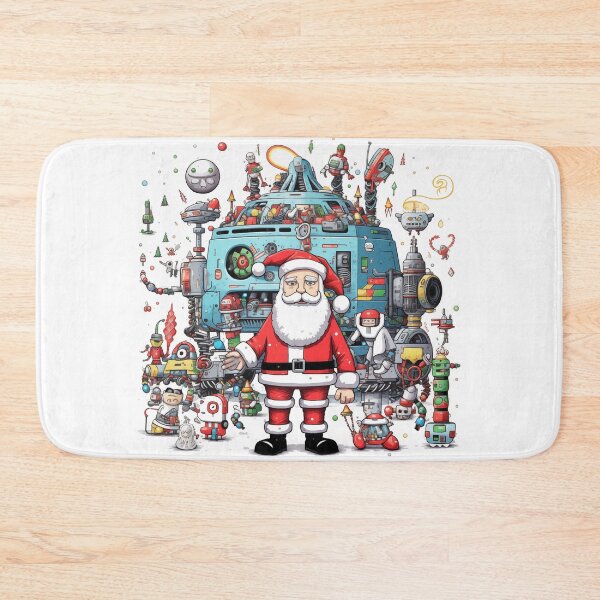 Item preview, Santa Claus & Cyberpunk 6 designed and sold by marrychou.