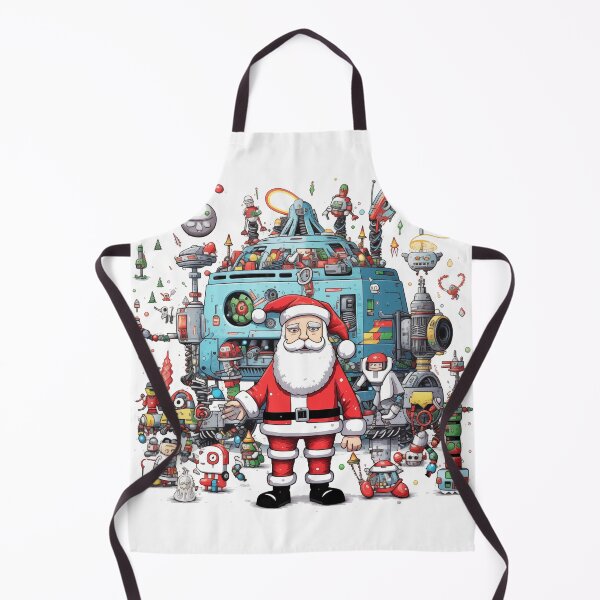 Item preview, Santa Claus & Cyberpunk 6 designed and sold by marrychou.