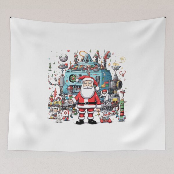 Item preview, Santa Claus & Cyberpunk 6 designed and sold by marrychou.