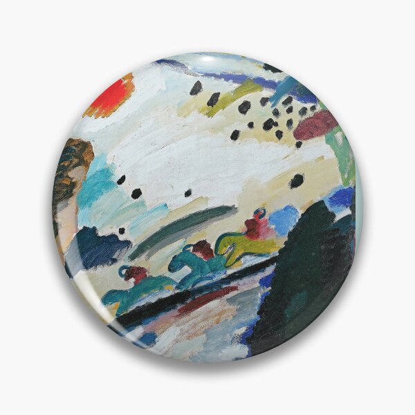 Item preview, HD. Romantic Landscape, by Wassily Kandinsky designed and sold by MINDTHECHERRY.