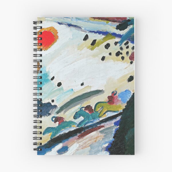 Item preview, HD. Romantic Landscape, by Wassily Kandinsky designed and sold by MINDTHECHERRY.