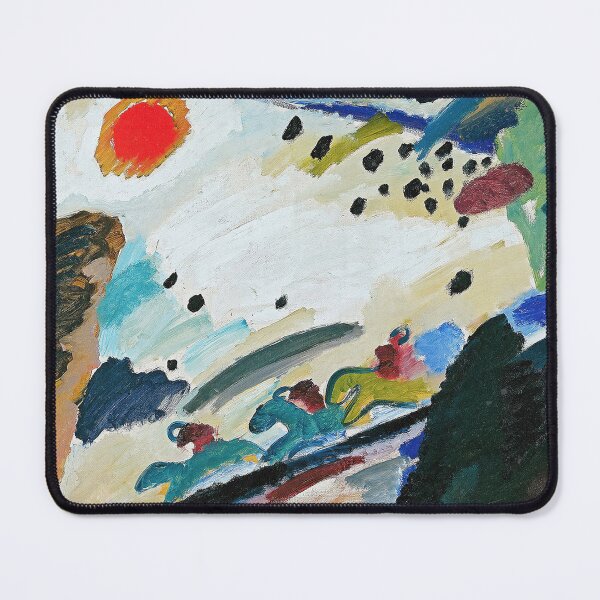 Item preview, HD. Romantic Landscape, by Wassily Kandinsky designed and sold by MINDTHECHERRY.