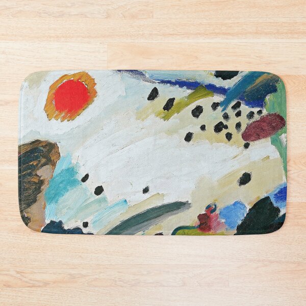 Item preview, HD. Romantic Landscape, by Wassily Kandinsky designed and sold by MINDTHECHERRY.
