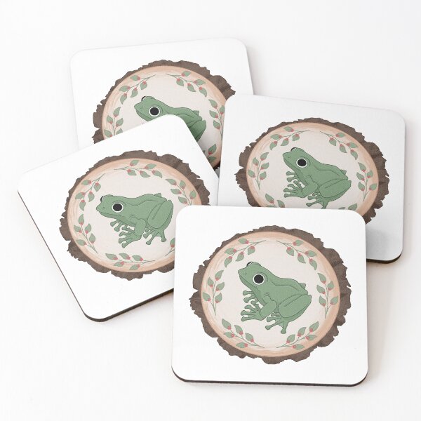 Item preview, Frog on log designed and sold by FoliumDesigns.