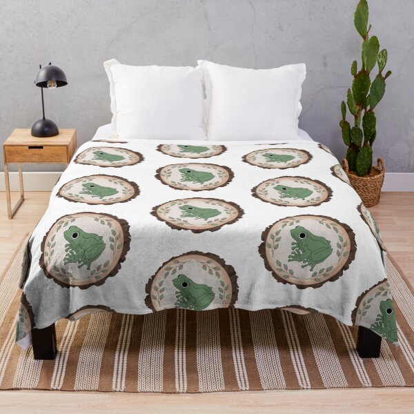 Item preview, Frog on log designed and sold by FoliumDesigns.