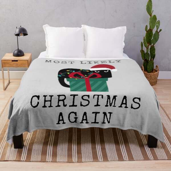 Item preview, Most likely Christmas again, funny gift for cat lover designed and sold by MomLifeDesign.
