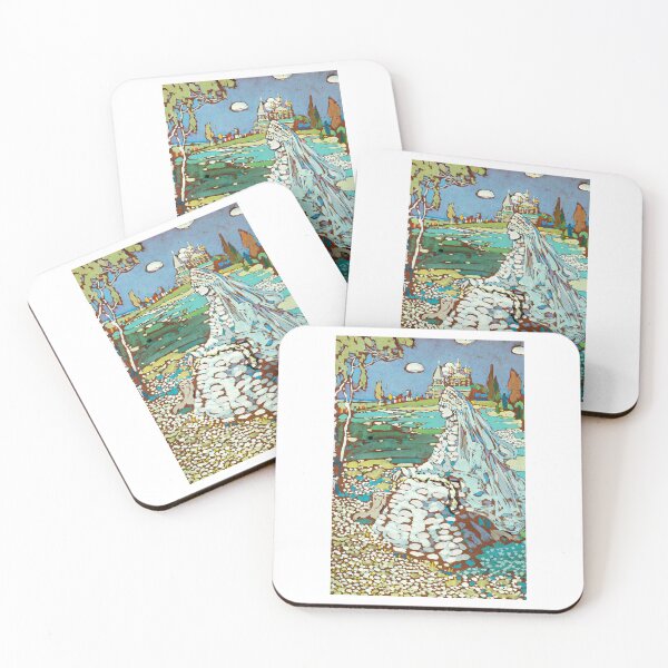 Item preview, HD. Russian Beauty in Landscape, by Wassily Kandinsky designed and sold by MINDTHECHERRY.
