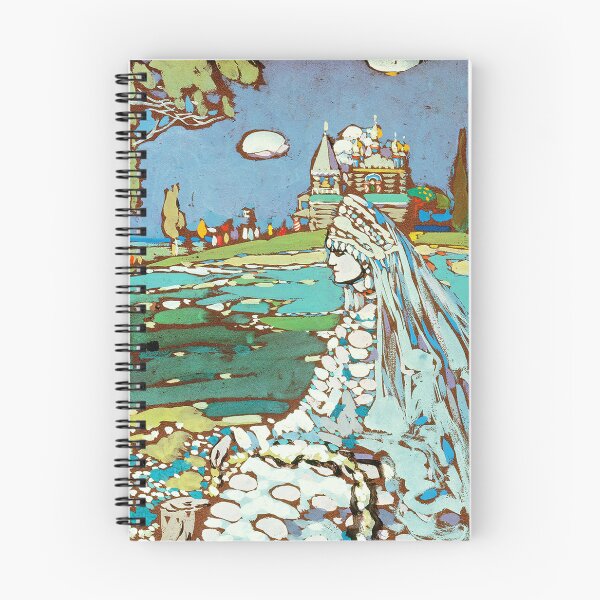 Item preview, HD. Russian Beauty in Landscape, by Wassily Kandinsky designed and sold by MINDTHECHERRY.