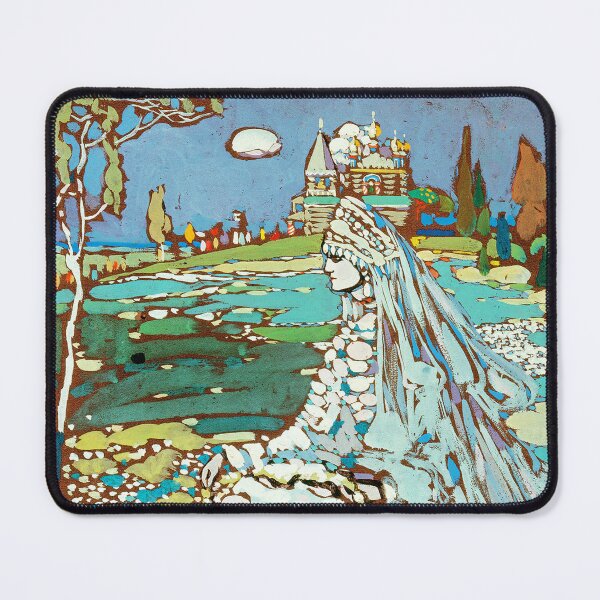 Item preview, HD. Russian Beauty in Landscape, by Wassily Kandinsky designed and sold by MINDTHECHERRY.