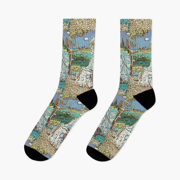 Item preview, HD. Russian Beauty in Landscape, by Wassily Kandinsky designed and sold by MINDTHECHERRY.
