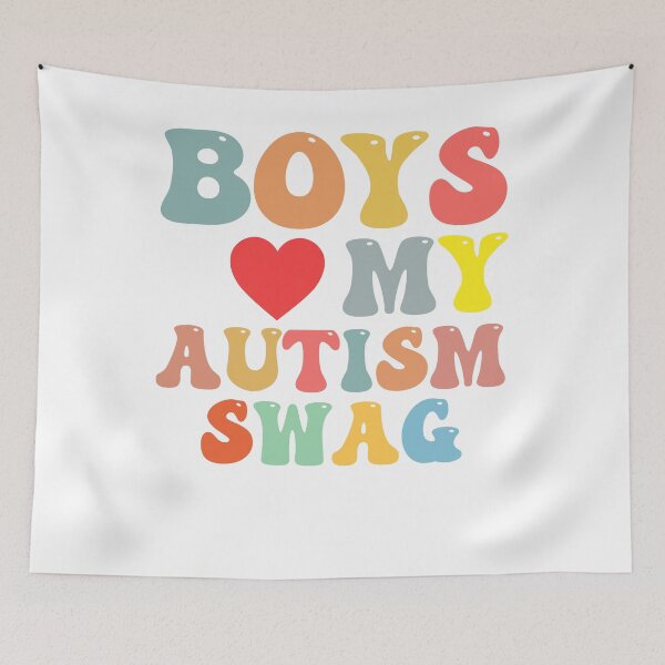 Item preview, Boys Love My Autism Swag autism autism awareness autism acceptance designed and sold by luxury7shop.
