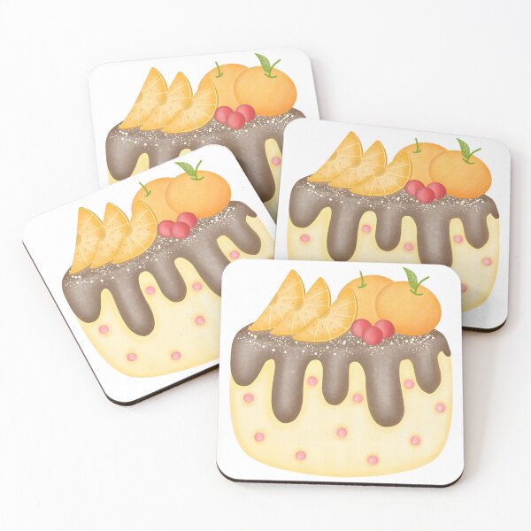 Item preview, Cute orange cake.  designed and sold by Onanong2531.