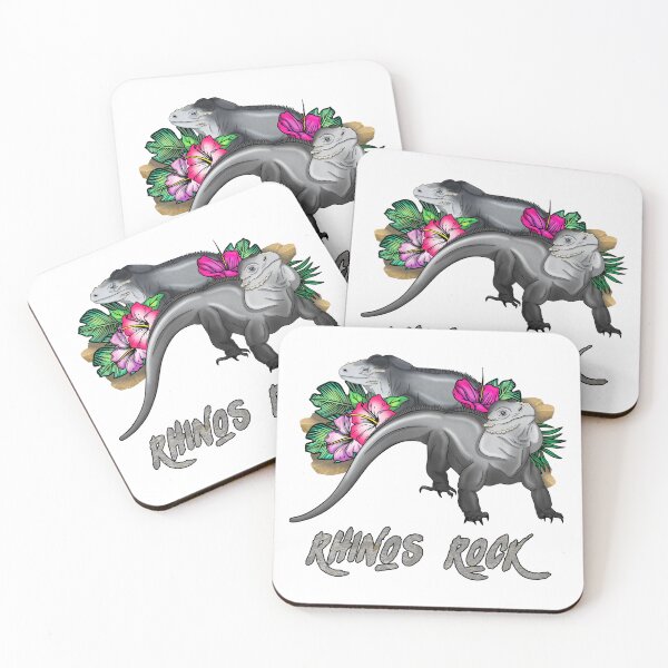 Item preview, Rhinos Rock Rhinoceros Iguanas designed and sold by HauntedHerps.