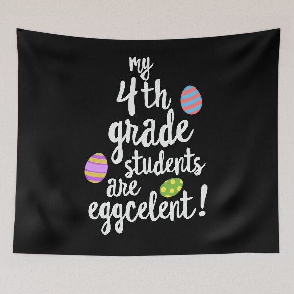 Item preview, Teacher Easter Gift Shirt, My 4th Grade Students Eggcelent designed and sold by 14thFloor.