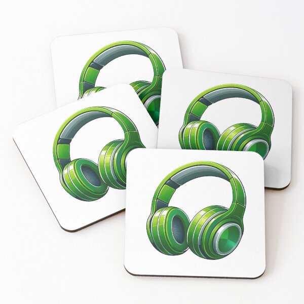 Item preview, Green Wireless Headphones designed and sold by Truck Stop One.
