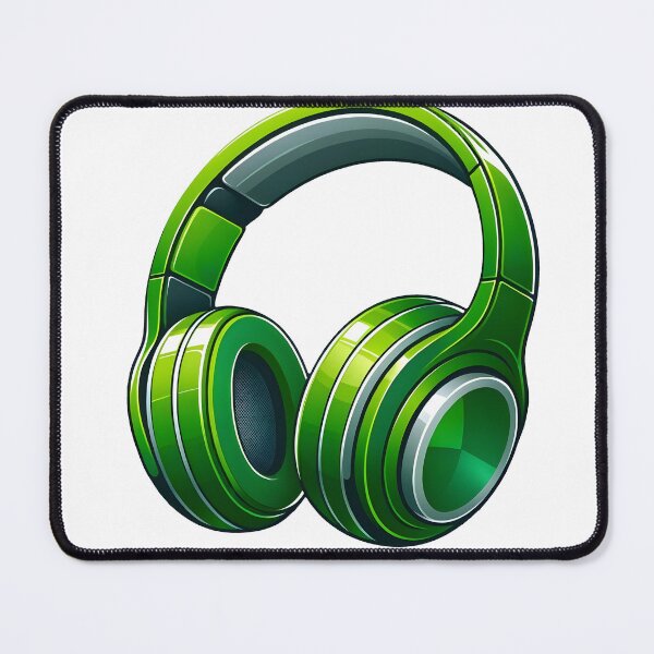 Item preview, Green Wireless Headphones designed and sold by Truck Stop One.