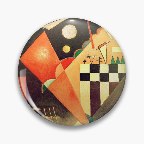 Artikelvorschau, HD. Scharf Quiet Rosa, von Wassily Kandinsky entworfen und verkauft von MINDTHECHERRY.