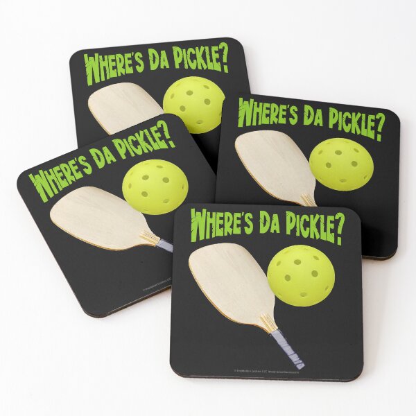 Item preview, Where’s Da Pickle? -  For DARK Backgrounds designed and sold by The Imagination Source™.