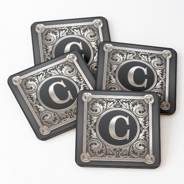 Item preview, MONOGRAM LETTER C - ELEGANT STYLE designed and sold by philevera.