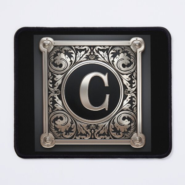 Item preview, MONOGRAM LETTER C - ELEGANT STYLE designed and sold by philevera.