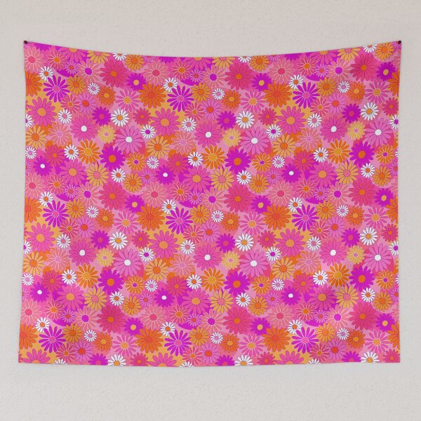 Item preview, 210 Retro Daisies designed and sold by Cressidacarr.